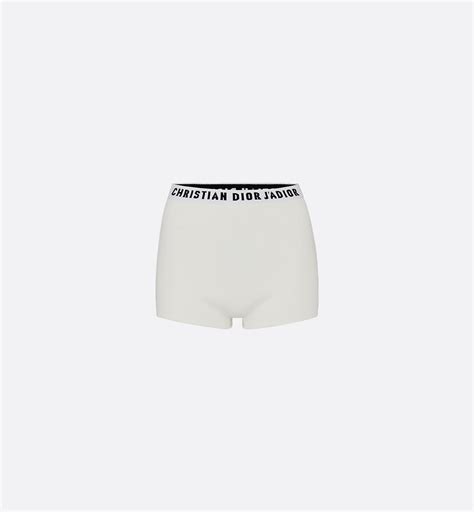 dior panties high waisted|Dior white viscose briefs.